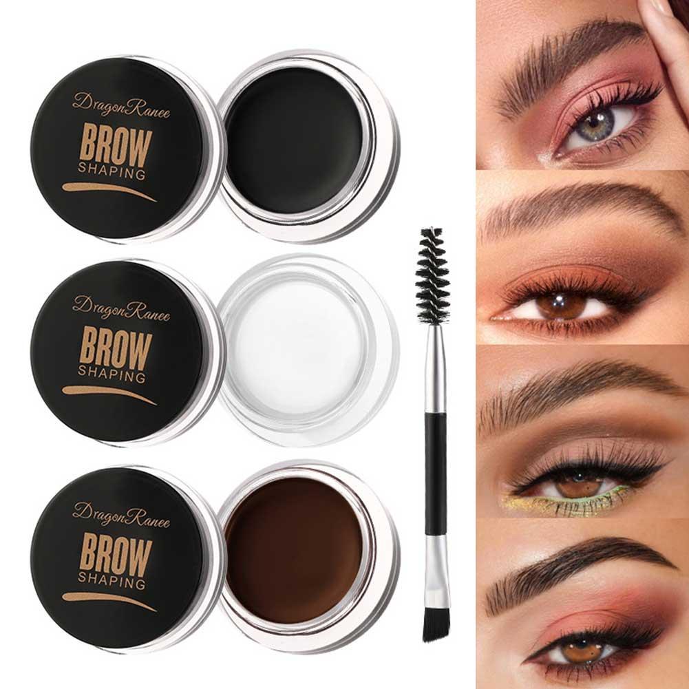 Blush Brush Kabuki - จัดแต่งทรงผมคิ้วกาว Pomade Eyebrow จัดแต่งทรงผมสบู่ Brows GEL