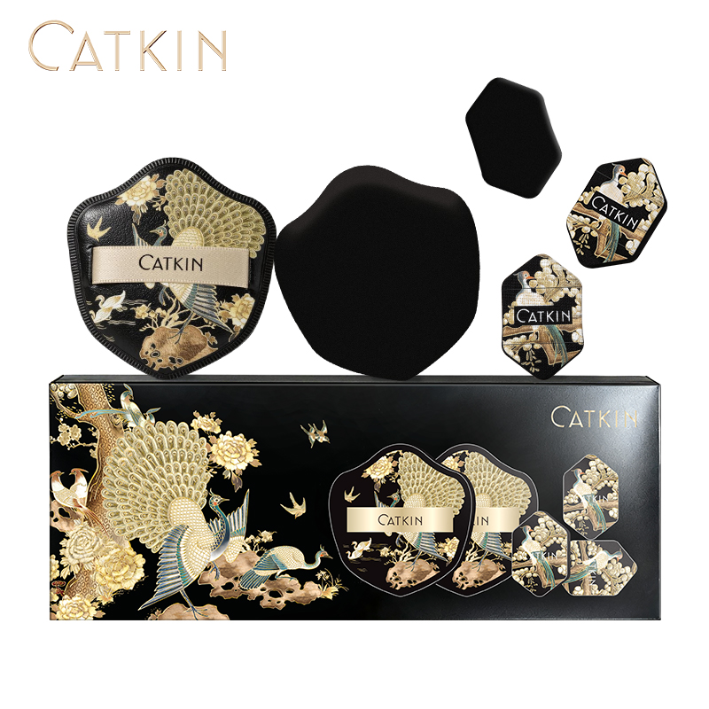 Beauty Makeup Tools Use - CATKIN พัฟแต่งหน้าหนาพิเศษ ขนาดใหญ่ สำหรับคอนซีลเลอร์ รองพื้น ฟองน้ำแต่งหน้า