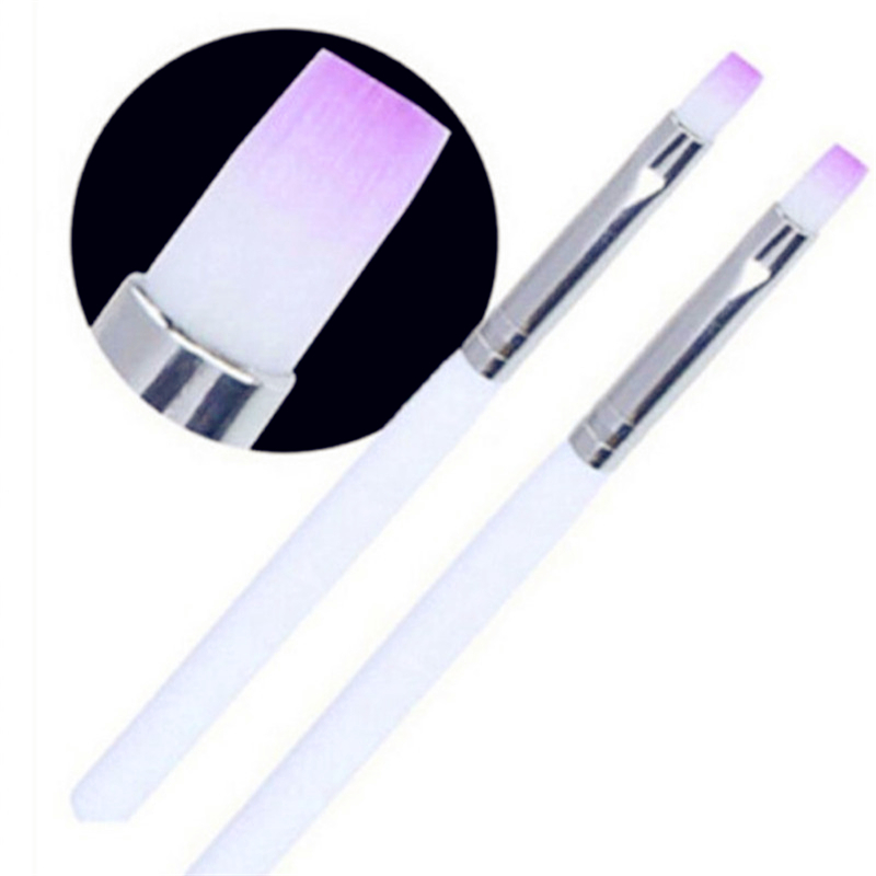 Beauty Makeup Sale - แปรงเล็บเดี่ยวสีขาว Rod Phototherapy ปากกาแปรงเล็บยาวนานความงามเล็บเครื่องมือแต่งหน้าผู้หญิงขายร้อน T0421