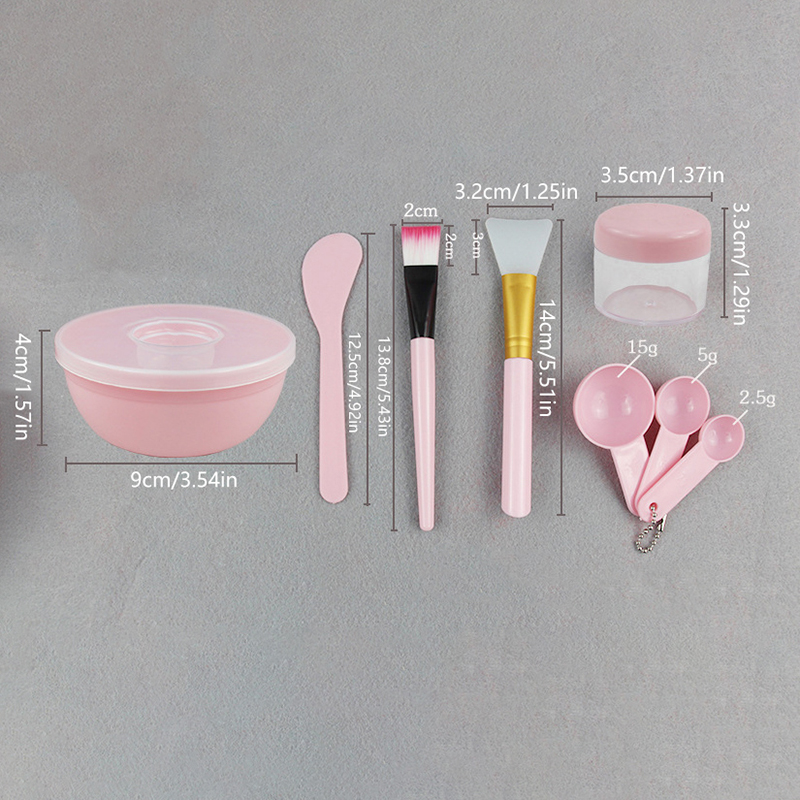 Beauty Makeup Bar - ชุดแปรงพอกหน้า ชาม ช้อน แปรงมาส์ก อุปกรณ์เสริมความงาม DIY
