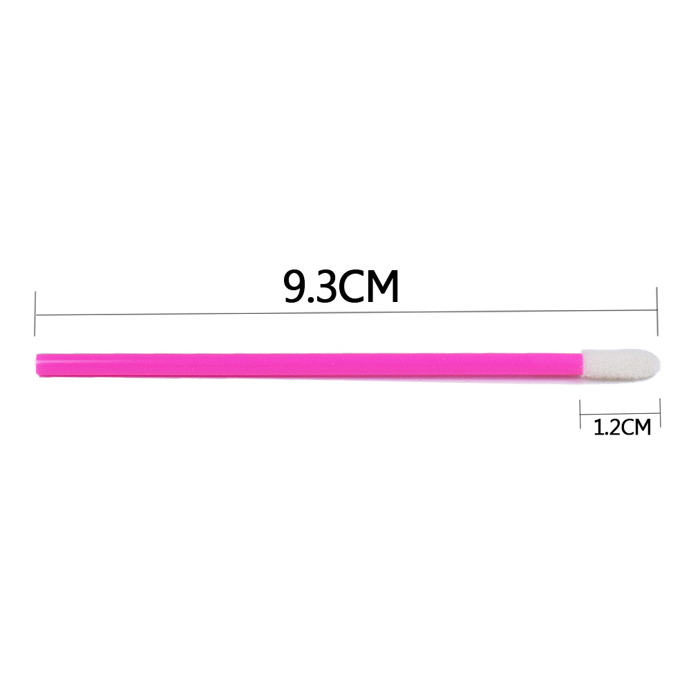 50Pcs Lip Brush แปรงขนตาแต่งหน - Blush Brush Kabuki บทวิจารณ์และราคา