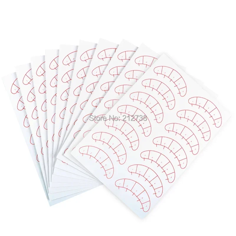 140PCS Eyelash Under Eye Pads  - Beauty Makeup Tools Use บทวิจารณ์และราคา