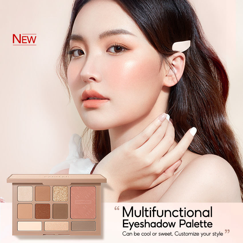 CARSLAN 10สีพาเลทอายแชโดว์ประก - Merit Beauty Makeup บทวิจารณ์และราคา