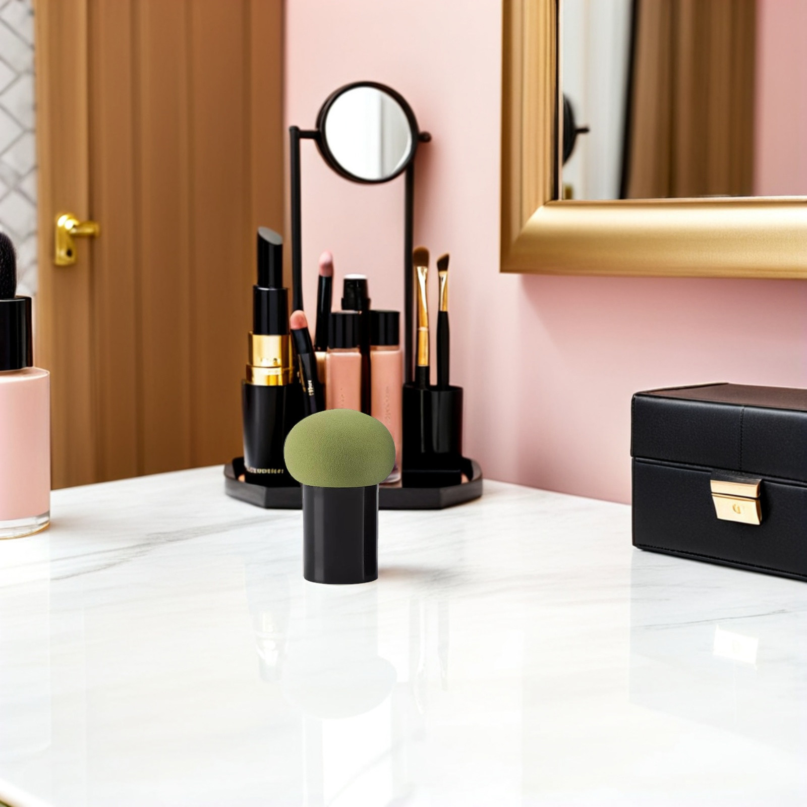 ฟองน้ำแต่งหน้าหัวเห็ด 10 ชิ้น  - Beauty Makeup Tools Use บทวิจารณ์และราคา