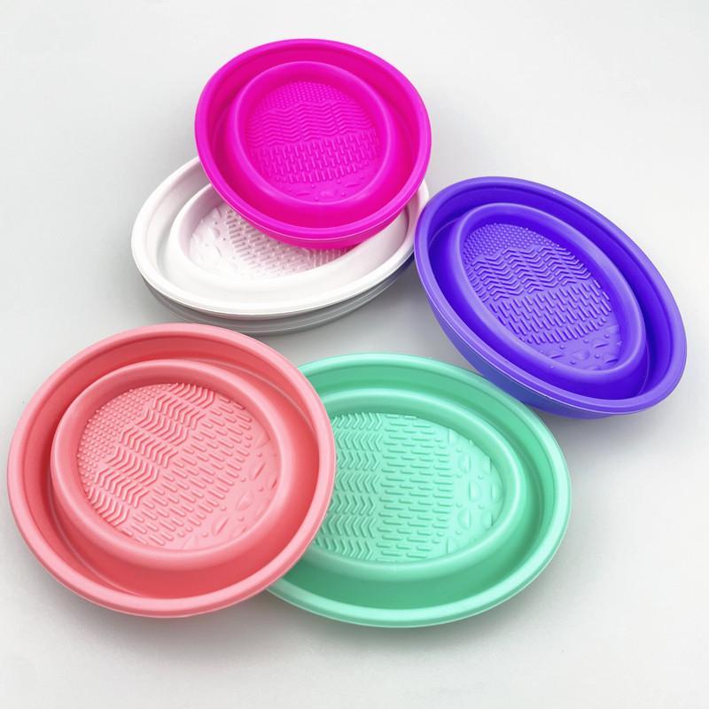 กล่องทำความสะอาดแปรงแต่งหน้าแบ - Beauty Makeup Tools Use บทวิจารณ์และราคา
