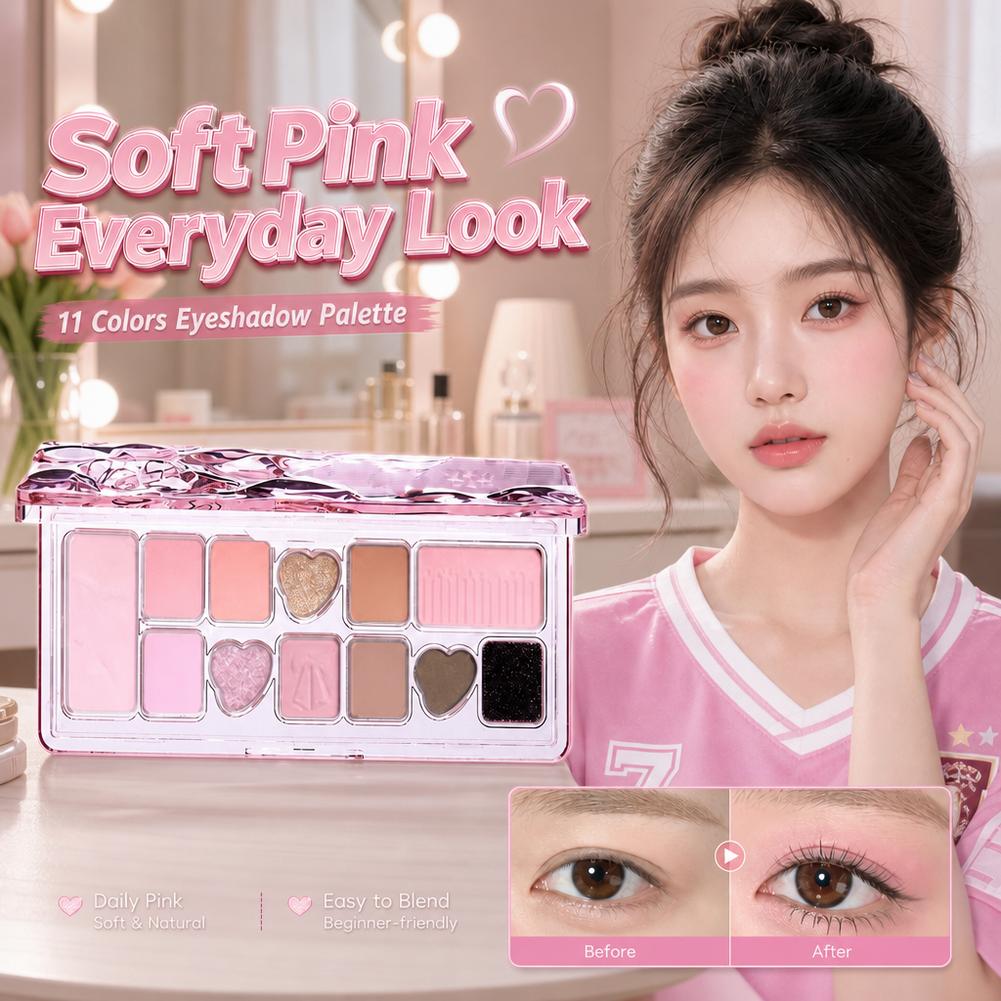 คาเปล พาเลทอายแชโดว์ 11 สี เนื - Merit Beauty Makeup บทวิจารณ์และราคา