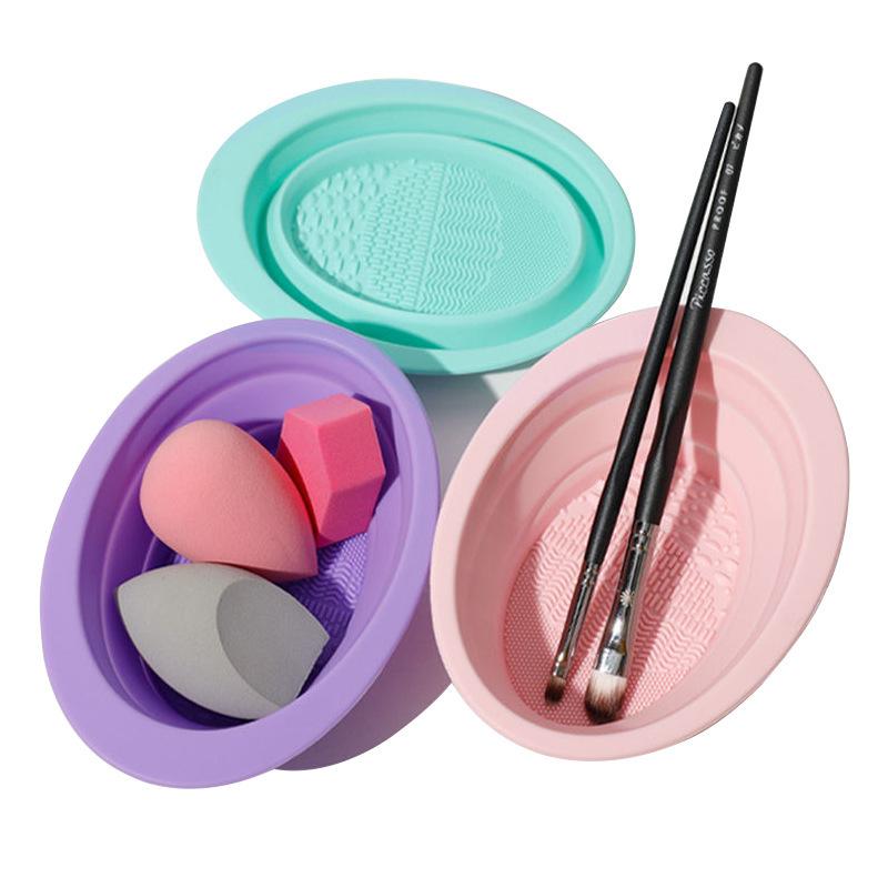 ซิลิโคนแปรงแต่งหน้าแปรงแต่งหน้ - Beauty Makeup Tools Use บทวิจารณ์และราคา