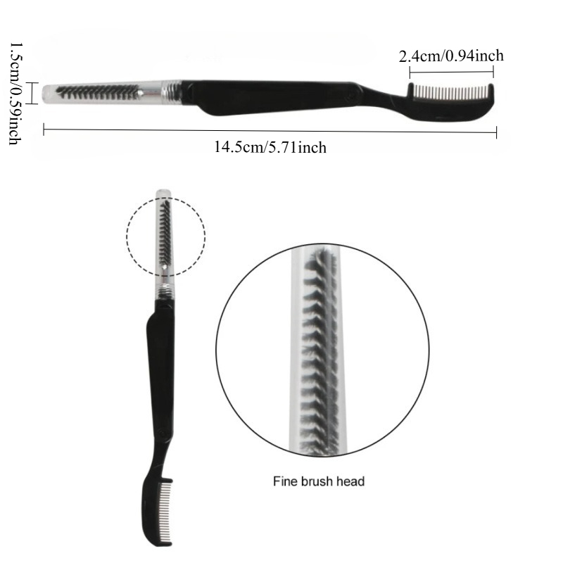 5 ชิ้น หวีสองหัวอเนกประสงค์ หว - Blush Brush Kabuki บทวิจารณ์และราคา