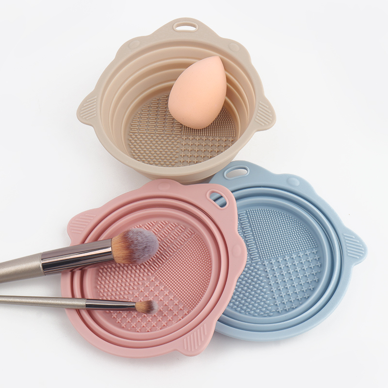 ชามซิลิโคนแบบพับได้สำหรับทำควา - Beauty Makeup Tools Use บทวิจารณ์และราคา