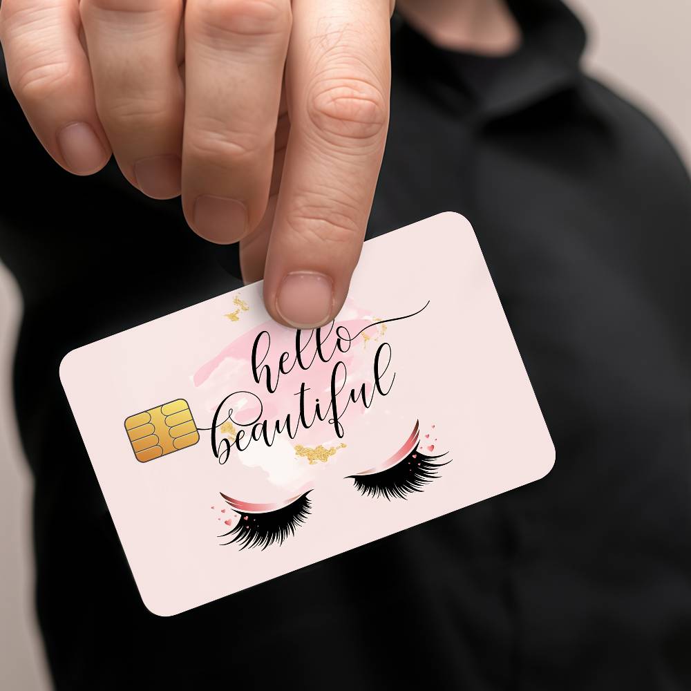 สติ๊กเกอร์ตกแต่งบัตรเครดิตและเ - Beauty Makeup Wallpaper บทวิจารณ์และราคา