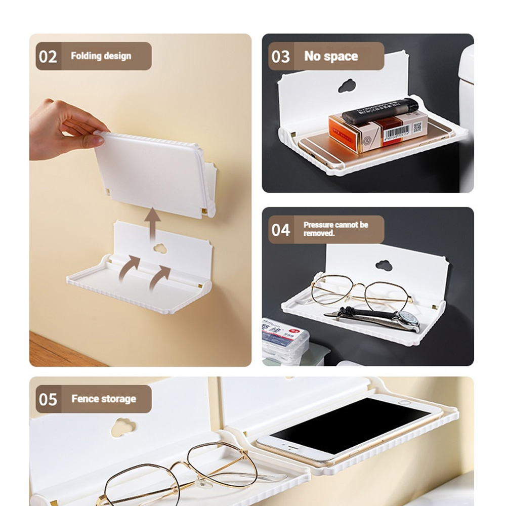 ชั้นวางของติดผนังแบบพับได้ ไม่ - Beauty Makeup Wallpaper บทวิจารณ์และราคา