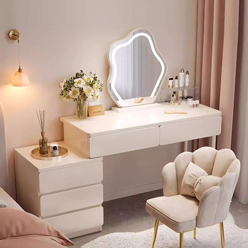 โต๊ะเครื่องแป้งพร้อมกระจกแต่งห - Makeup Beauty Lounge บทวิจารณ์และราคา