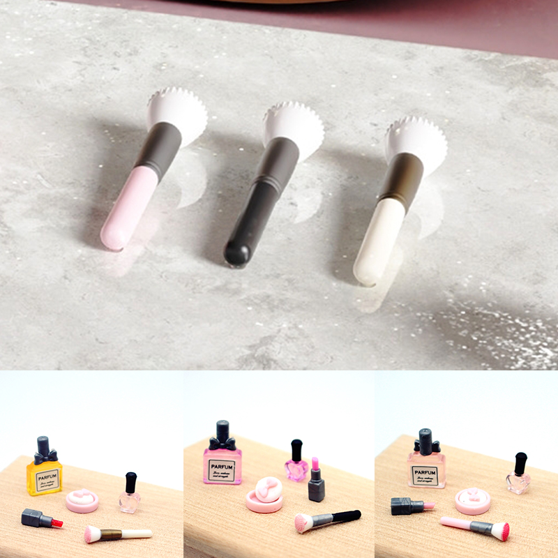 1 ชุด 1:12 โมเดลเครื่องสำอางขน - Blush Brush Kabuki บทวิจารณ์และราคา