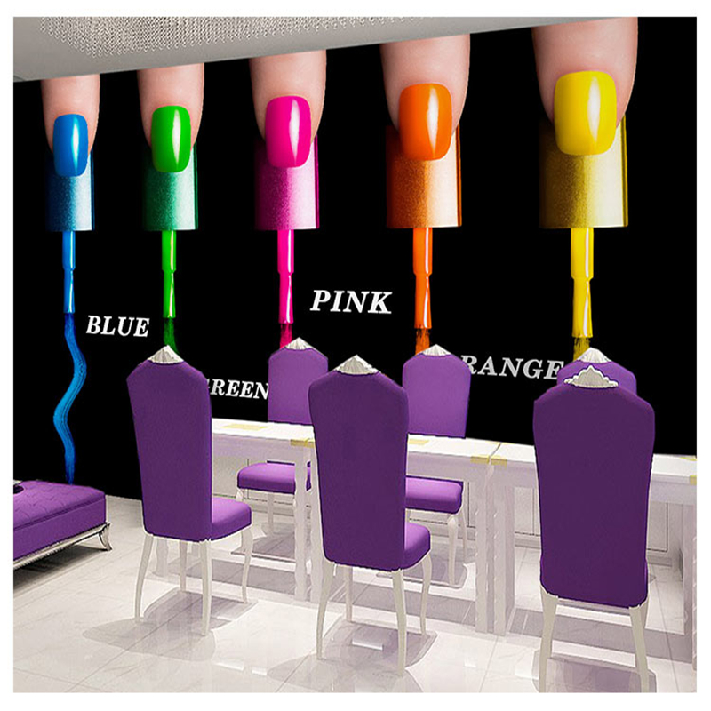 วอลเปเปอร์ลายกราฟฟิตี้สีน้ำ 3  - Beauty Makeup Wallpaper บทวิจารณ์และราคา