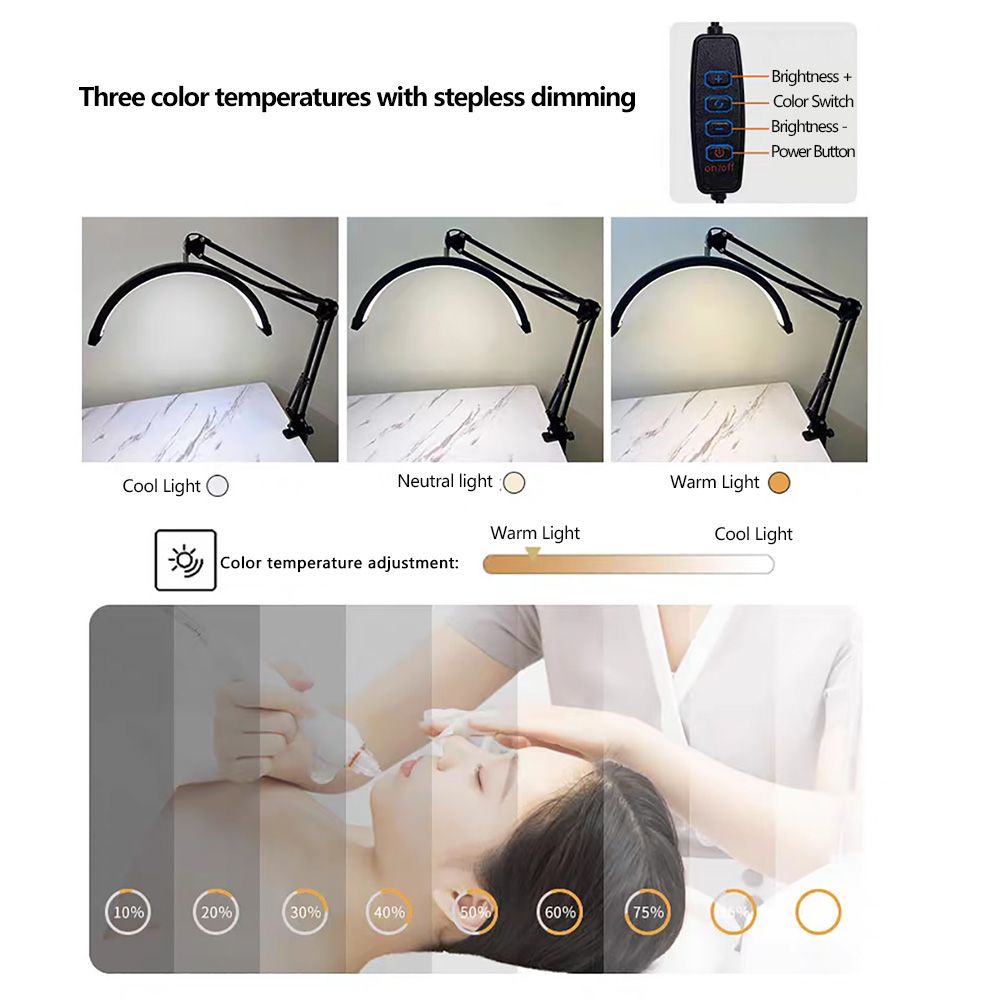 ไฟเสริมแบบหนีบสำหรับใช้กับเดสก - Beauty No Makeup บทวิจารณ์และราคา