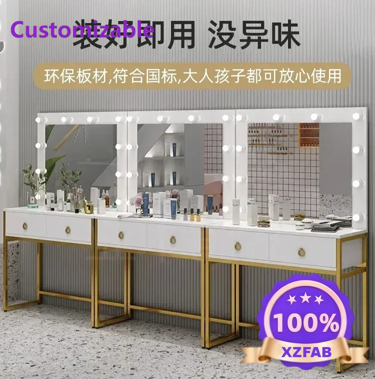 โต๊ะเครื่องแป้งพร้อมกระจกและโค - Beauty Makeup Sale บทวิจารณ์และราคา