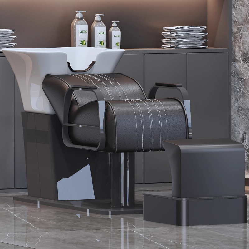เก้าอี้สระผมสแตนเลสแบบใหม่ เก้ - Makeup Beauty Lounge บทวิจารณ์และราคา