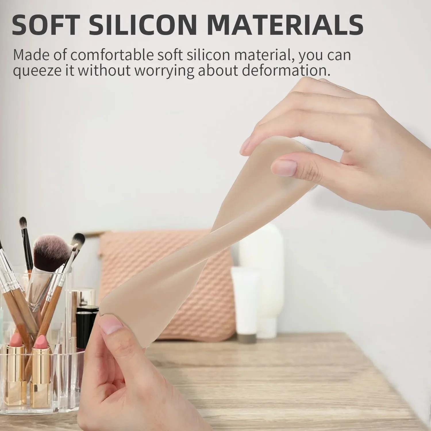Travel แปรงแต่งหน้าซิลิโคนแปรง - Beauty Makeup Bag บทวิจารณ์และราคา