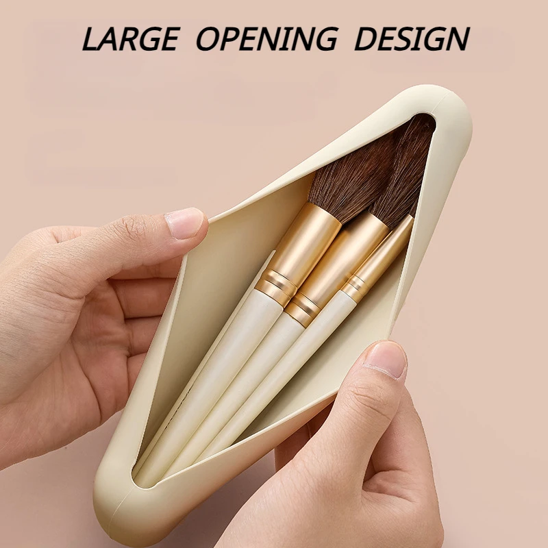 Travel แปรงแต่งหน้าซิลิโคนแปรง - Beauty Makeup Bag บทวิจารณ์และราคา