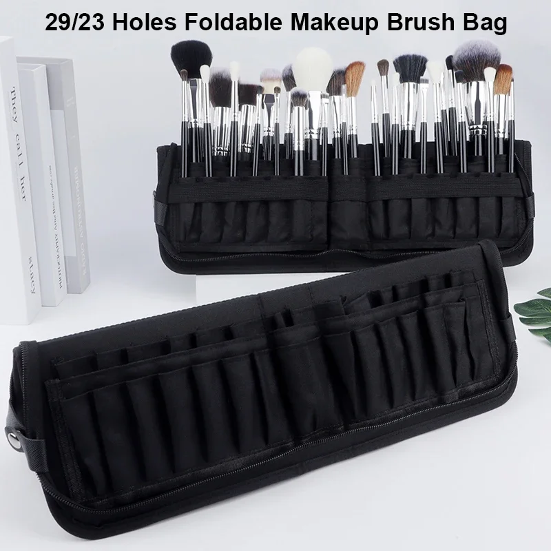 29/23 หลุมแปรงแต่งหน้าแบบพับได - Beauty Makeup Bag บทวิจารณ์และราคา