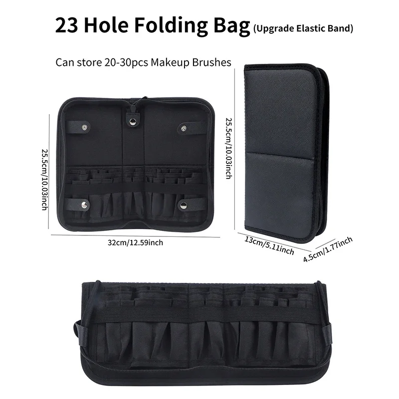 29/23 หลุมแปรงแต่งหน้าแบบพับได - Beauty Makeup Bag บทวิจารณ์และราคา