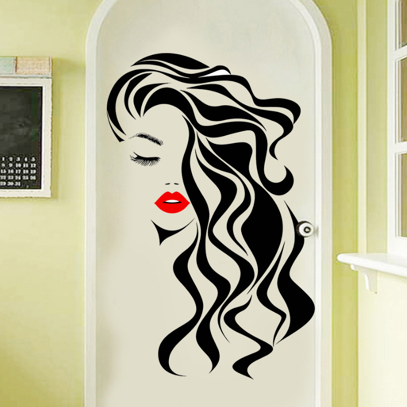 แฟชั่นหญิงสติ๊กเกอร์ติดผนัง Be - Beauty Makeup Wallpaper บทวิจารณ์และราคา