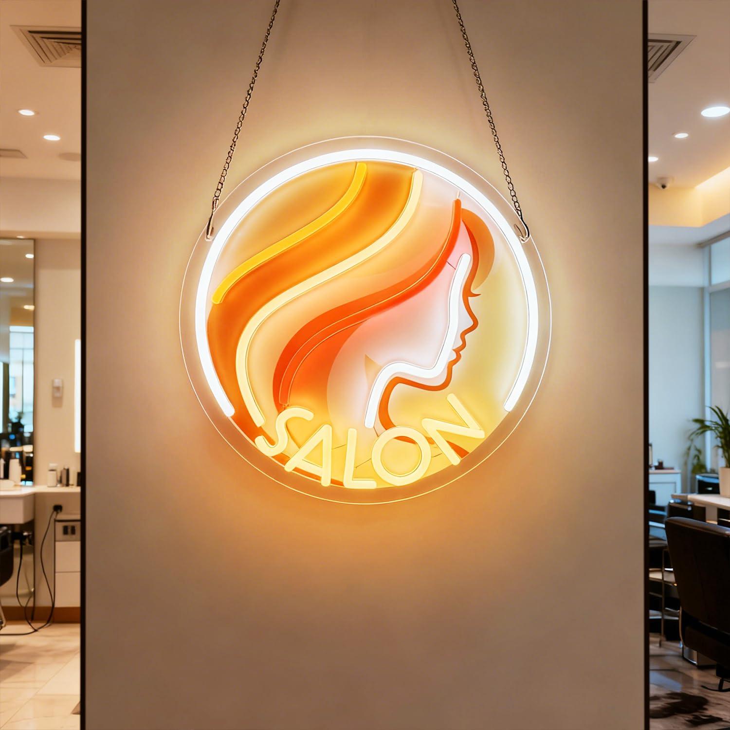 ป้ายไฟนีออนร้านเสริมสวย Lady P - Makeup Beauty Lounge บทวิจารณ์และราคา